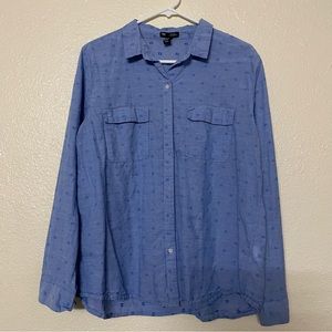 Gap size L button up